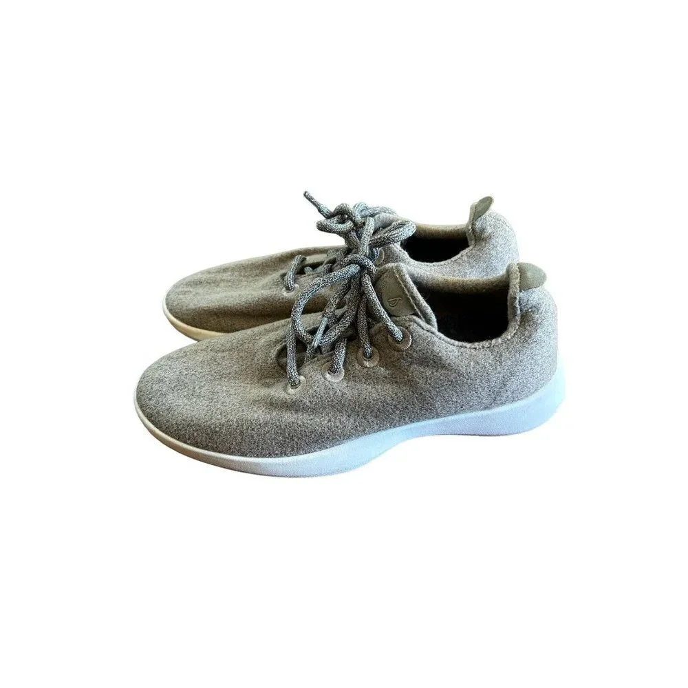 Allbirds Merino Wool Runners Lace-Up Shoes WR‎ W8 Womens US 8 Sneaker Tan…